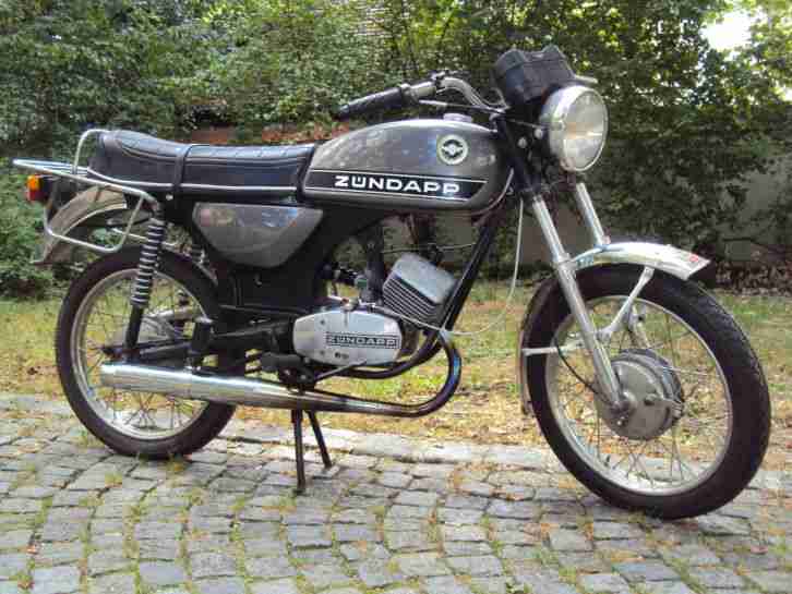 ZÜNDAPP GTS 50 Typ 529-02 Bj. 77 Moped Mokick Bastlerfahrzeug Ersatzteilspender