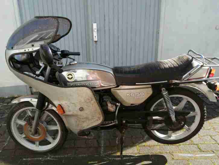 ZÜNDAPP KS 50 WATERCOOLED 85 KM/H 6,25 PS IDEAL ZUM RESTAURIEREN ANDERER MOTOR!!