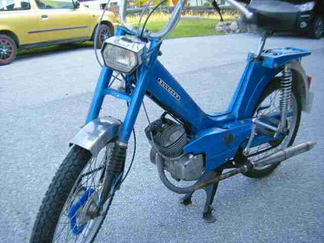 ZÜNDAPP Moped 442 Automatik Oldtimer in Blau