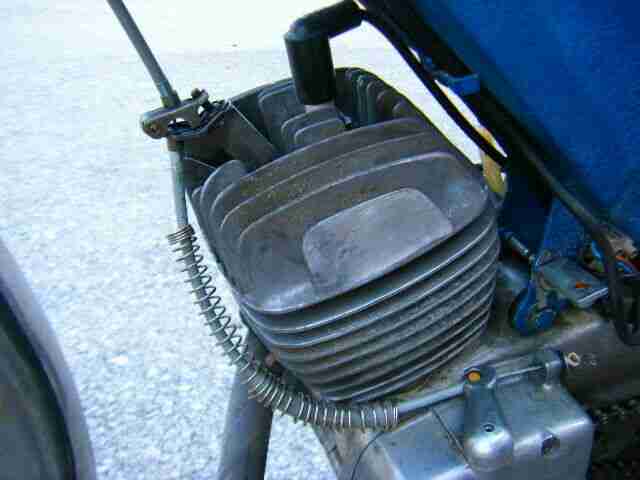 ZÜNDAPP Moped 442 Automatik Oldtimer in Blau aus dem Nachlass von Opa