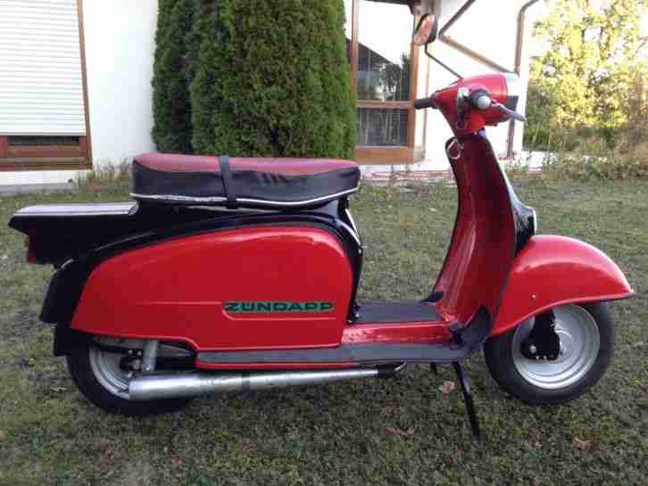 ZÜNDAPP Roller R 50 mit Gebrauchtspuren