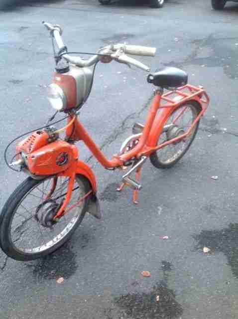 Zanetti Mofa 1969 Klappmofa Faltmofa Rarität Moped Bicizeta