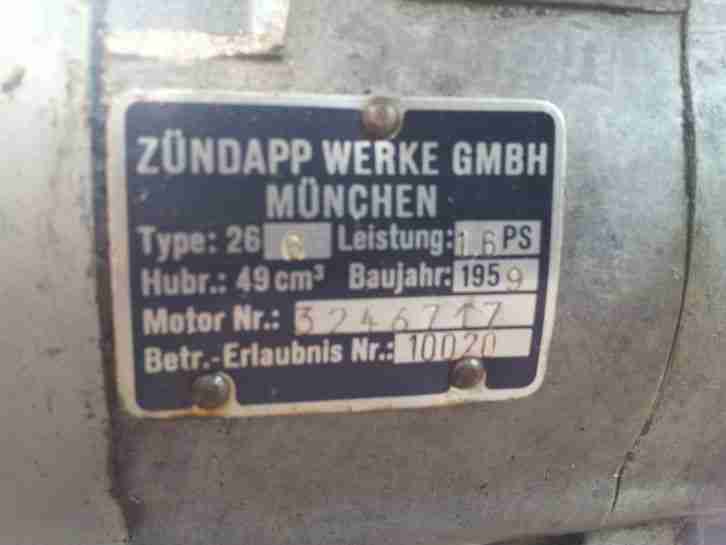 Zündapp 429 Super Combinette