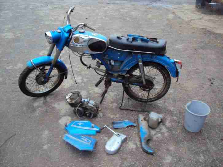 Zündapp 517-21 C50 Sport, nicht Komplett, Scheunenfund