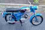 Zündapp 517 C50 in blau ,Original, läuft und