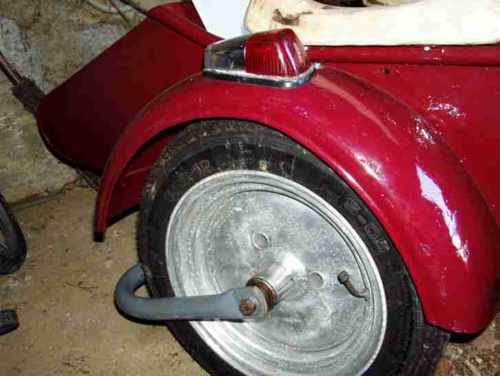 Zündapp Bella ORIGINAL STEIB LS 200 Seitenwagen