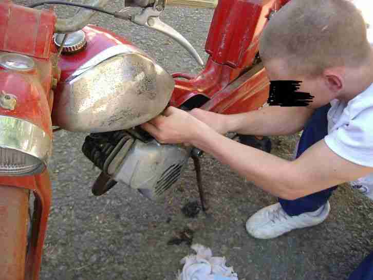 Zündapp Bergsteiger, M 50 rot, guter Zustand