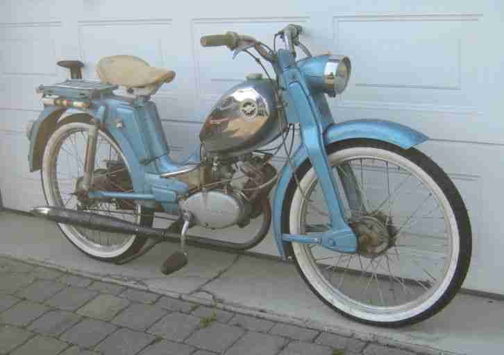 Zündapp Bergsteiger Moped 2 Gang Oltimer für Bastler