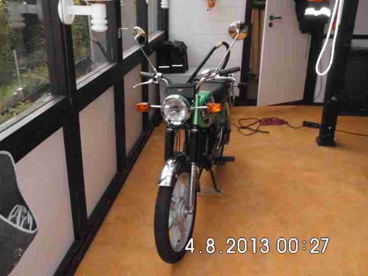 Zündapp C 50 Sport ca.7800 Km gelaufen, Typ 529-010, Ezl.20.04.1977 Farbe Grün.
