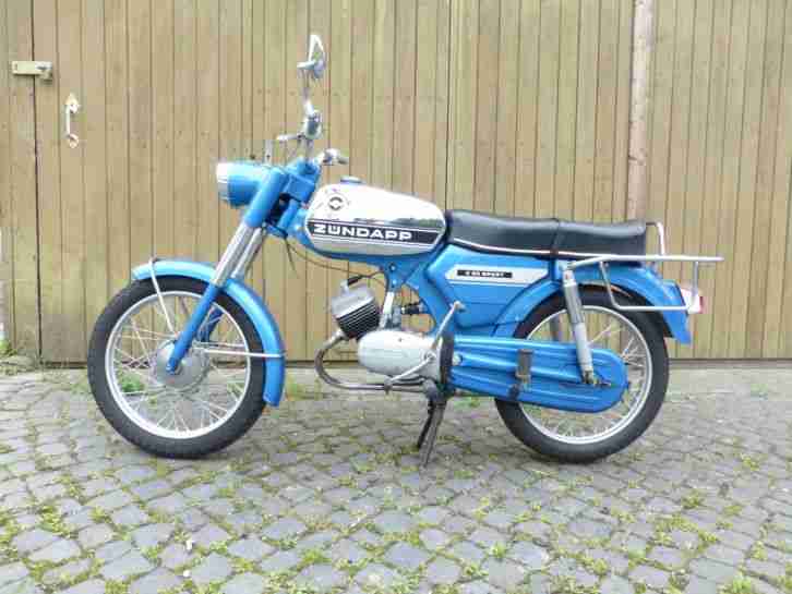 Zündapp C 50 Sport selten guter Zustand, 2943km Papier orig. 1 Hand