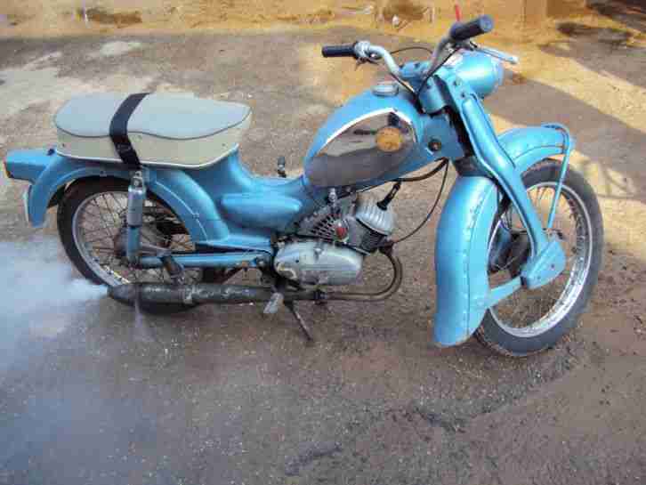 Zündapp C 50 Super Mokick Typ 441 fahrbereit, mit Papieren