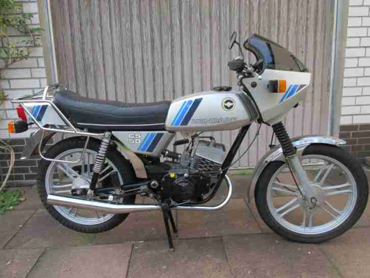 Zündapp CS 50 Moped Bj:84 Typ:448-31 Klauenschaltung original Zustand