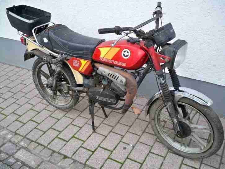 Zündapp CX25 Mofa Scheunenfund 448-15 ähnichlich Hai