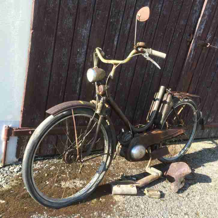 Zündapp Combinette 1954 1-Gang Combimot TWN Triumph Knirps Scheunenfund Defekt