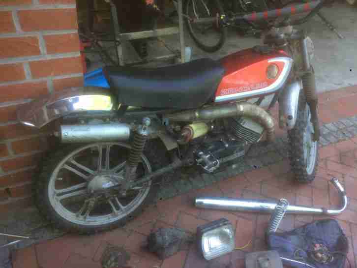 Zündapp Cs 25 Rennmofa / Crossmofa *keine Madras und mit Papieren*