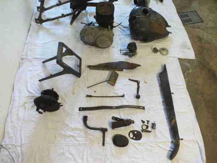 Zündapp DP 201 - Baujahr 1951 - zum Restaurieren