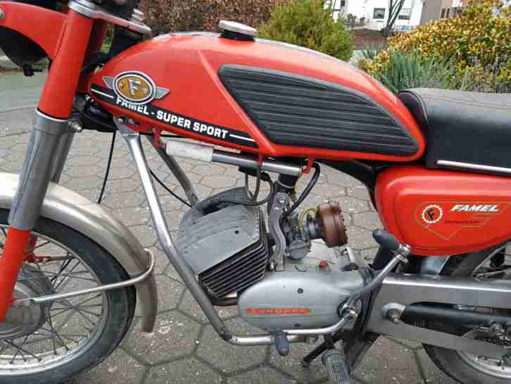 Zündapp Famel Xf17 Ks50 Baujahr 1976 Lizenzbau aus Portugal Nur 5Tage Oldtimer