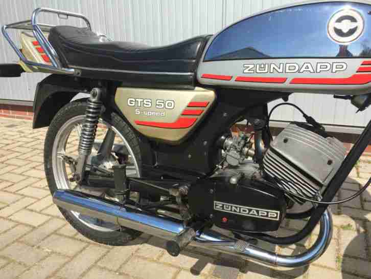 Zündapp GTS 50, 5-Gang, 1-Hand, alles Original