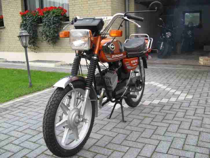 Zündapp GTS 50 5-Speed, Oldtimer, läuft super, Papiere, Originallack, Chrome gut