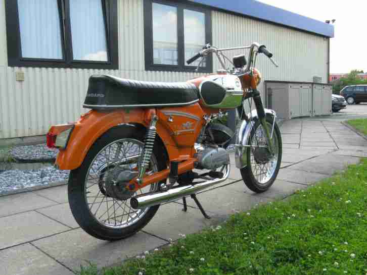 Zündapp GTS 50, 517-40, Oldtimer, Baujahr 1974, 4 Gang Motor,