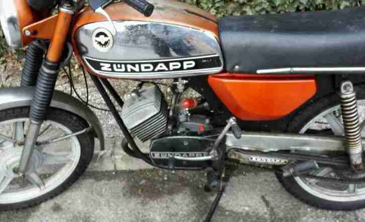 Zündapp GTS 50, 529 02, Baujahr 1979 goldorange