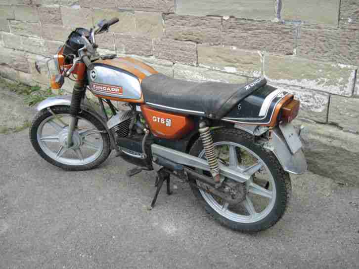 Zündapp GTS 50 als Ersatzteilträger ohne Papiere