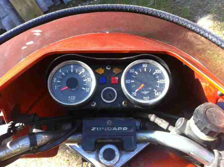 Zündapp GTS 50 mit K 80 Motor Eingetragen