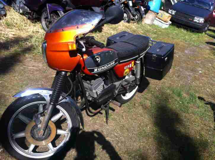 Zündapp GTS 50 mit K 80 Motor Eingetragen