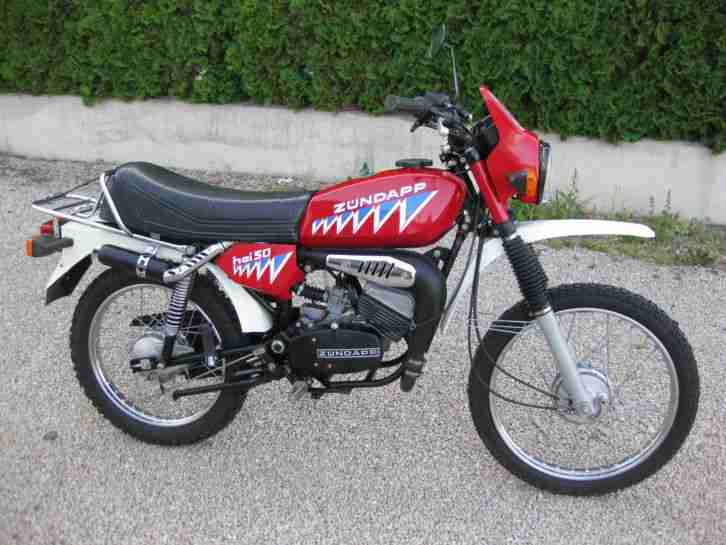 Zündapp Hai 50 Original Zustand TOP + Papiere-Typ: 448-11 * Mokick Enduro