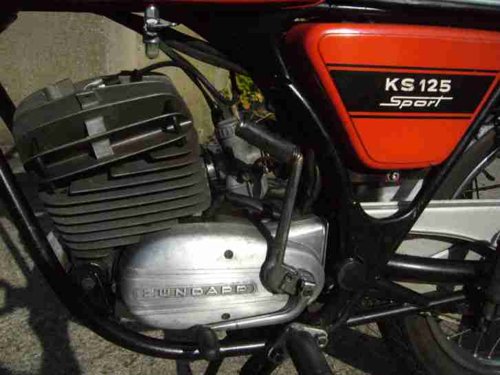 Zündapp KS 125 Sport , Motorrad, Moped, Bergsteiger