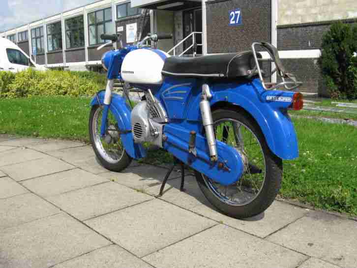 Zündapp KS 50 super SL, 1965, Oldtimer, Motor läuft super, Lichter gehen