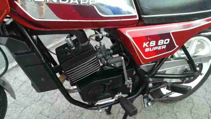 Zündapp KS 80 Super Typ 537-01, Bj. 1984, zum selber Herrichten ohne TÜV