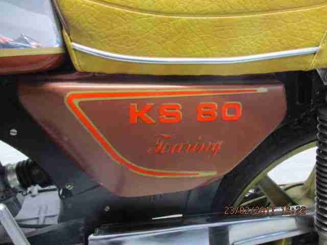 Zündapp KS 80 Touring Original,100ccm umgebaut, Brief dabei, Original