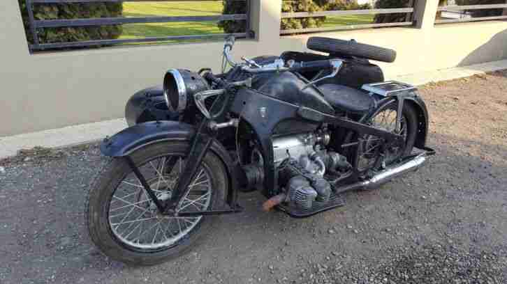 Zündapp KS600 Oldtimer mit BW 38 Seitenwagen, Bj. 1940 zum Restaurieren