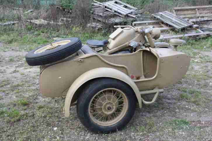 Zündapp KS750 baujahr 1944 zum fertigrestaurieren