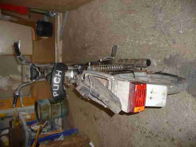 Zündapp Mofa Ersatzteileträger