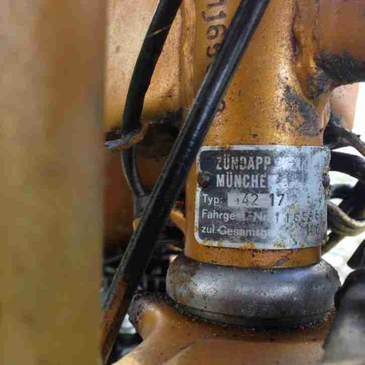Zündapp Mofa Typ 442-17