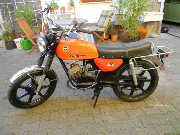 Zündapp Mokick CS50 mit Betriebserlaubnis Zweitschrift KS,GTS,R,CS,ZL,ZX.