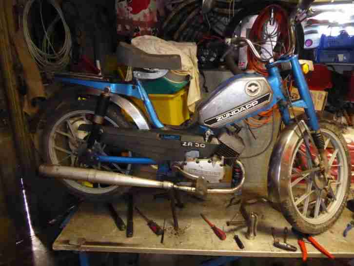 Zündapp Moped ZR 30 Typ 447 103 mit orginal Papieren Bj 1979