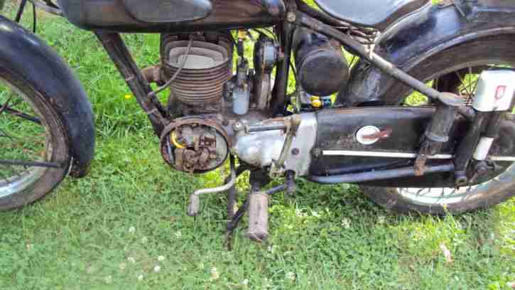Zündapp Norma Luxus 200, Bj.53, 12.000 KM, original Brief