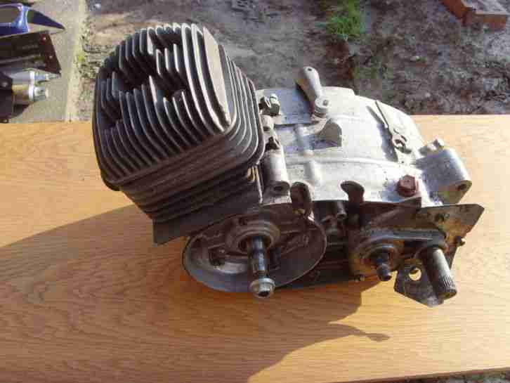 Zündapp Roller R50 RS Motor MOPED Schuppenfund
