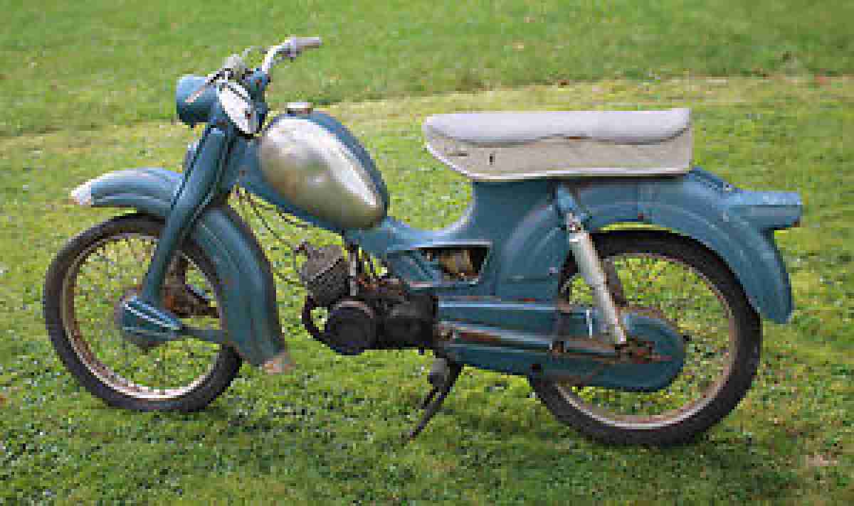 Zündapp Super Combinette 3 Gang Moped 1965 Ersatzteilspender