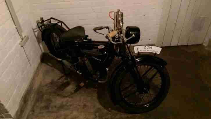 Zündapp Z 200 Bauj.28 Stecktank