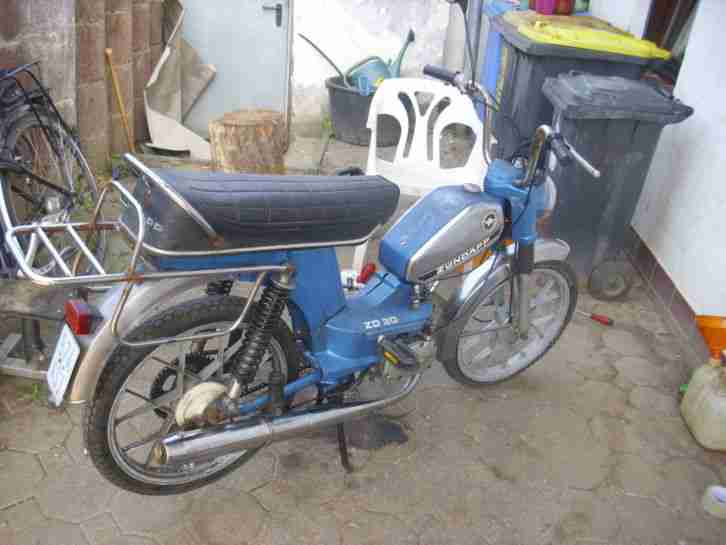 Zündapp ZD 30 Mofa SELTEN 2 Gang- Motor OK -Moped-Mofa-Roller