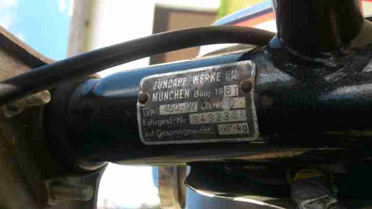 Zündapp ZD 40 Typ 460-07 Winterpreis