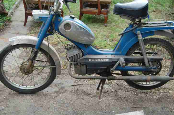 Zündapp ZD ? 49ccm MOFA Moped Bergsteiger Scheunenfund