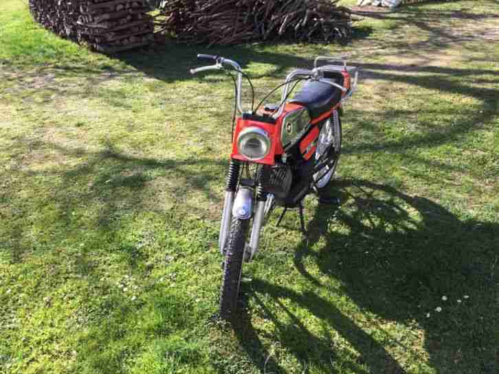 Zündapp ZD 50 TS 3 Gang Motor gelagert, Fahrbereit 23tk ZD25 CS ZE GTS C 25 80