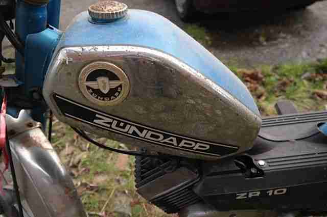 Zündapp ZR10 Mofa, Scheunenfund