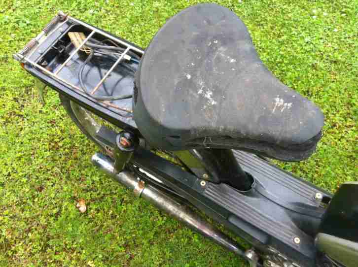 Zündapp ZR20 ZR 20 Oldtimer Mofa 2-Gang + Papiere Typ 447 Motor läuft! f.Bastler