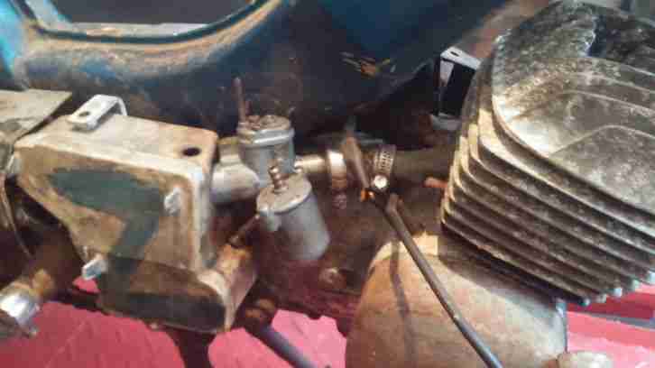 Zündapp mofa tpy 442-17 bj. 75 Bastlermodell Scheunenfund